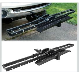Steel Motorcycle Scooter Dirtbike Carrier Hauler Hitch