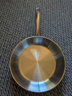 New 10in Cutco Pan, 12" All-clad Pan D5 Stainless Steel Casserole Hexclad Allclad Madein USA Non Stick Teflon Free Chef William Sonoma Sur La Table