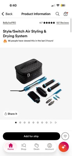 Babyliss Pro Switch Drying Set