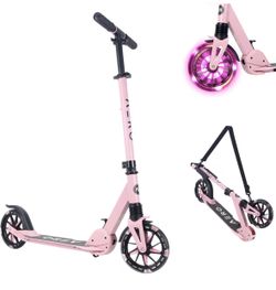 Nattork Kick Scooter – Pink, New