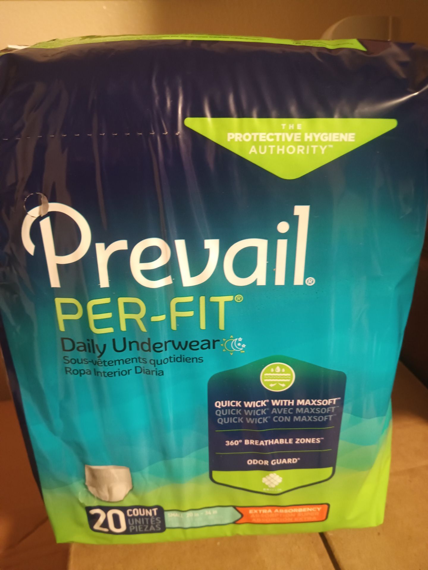 Prevail prefit underwear