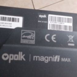 Pollk MAGNFI sound Bar  $125. EACH WITH POWER SUPPLY