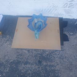 Mid Century Swan Vase