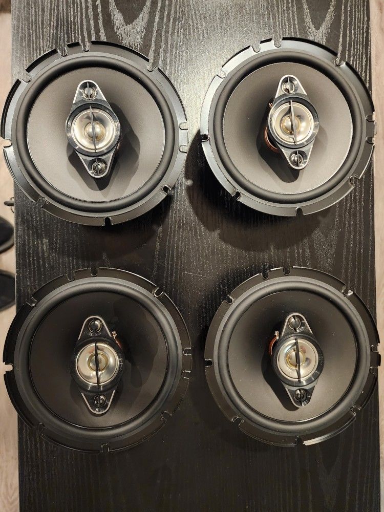 Pioneer 6-1/2" 4-Way 350 Watt Coaxial Car Audio Speakers TS-A1680F (4 SPEAKERS)