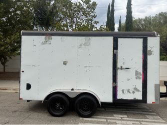 14’ by 7’ Enclosed Cargo Trailer