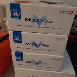 JL Audio 800/8 Amplifiers