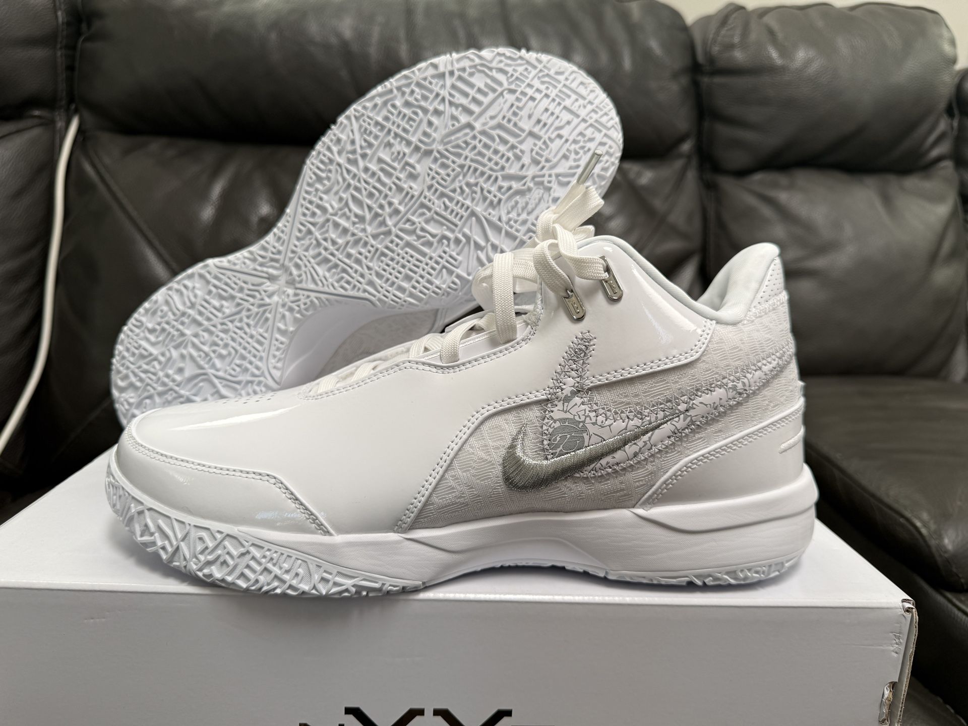 Nike LeBron NXXT GEN White Silver Mens Sizes 10.10.5,11,11.5,13