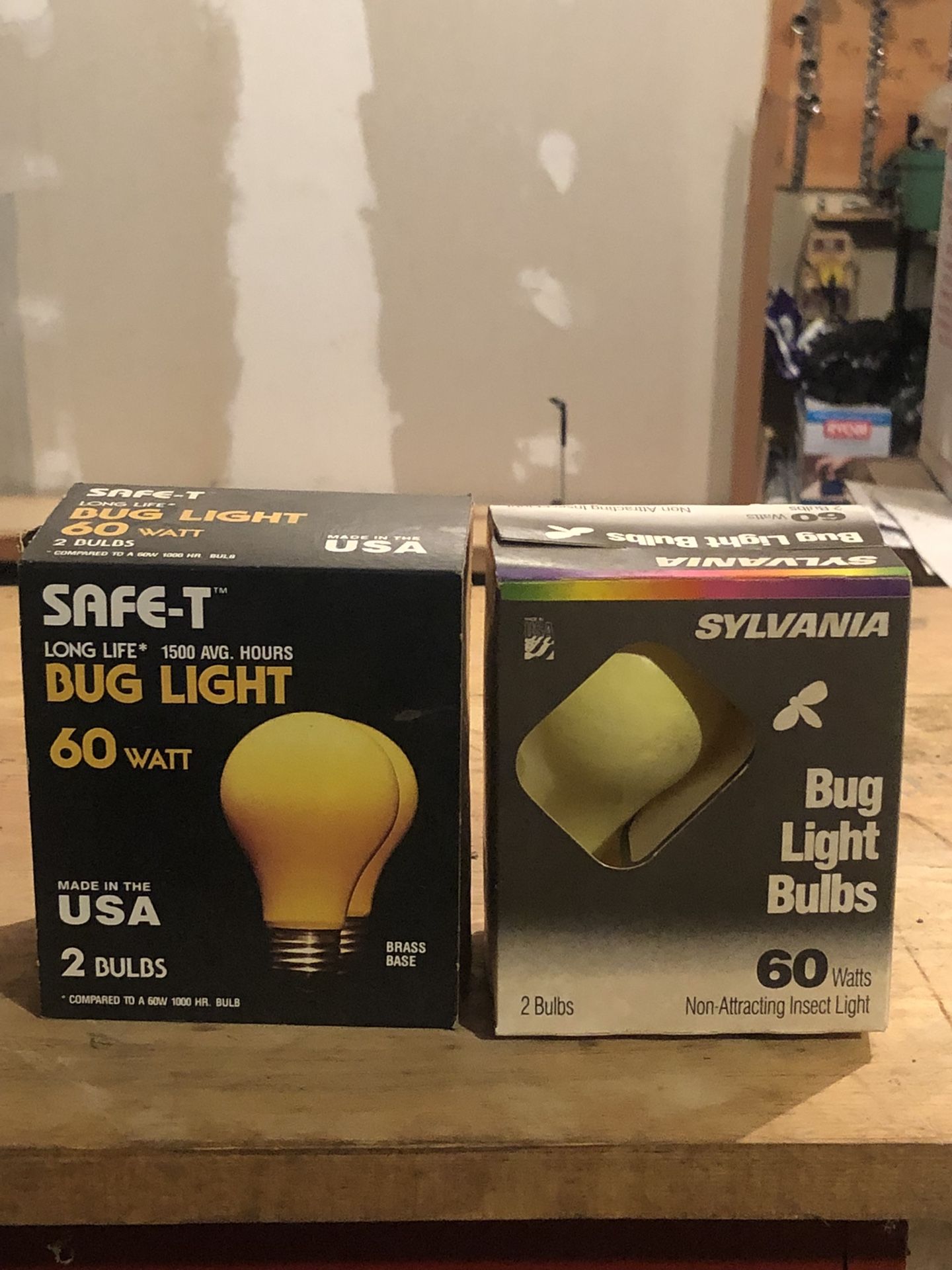 Bug Lights(3) 60 Watts, New in boxes