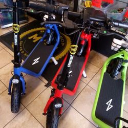 Electric Scooters Brand New. Only $450 Each Different Colors Available 