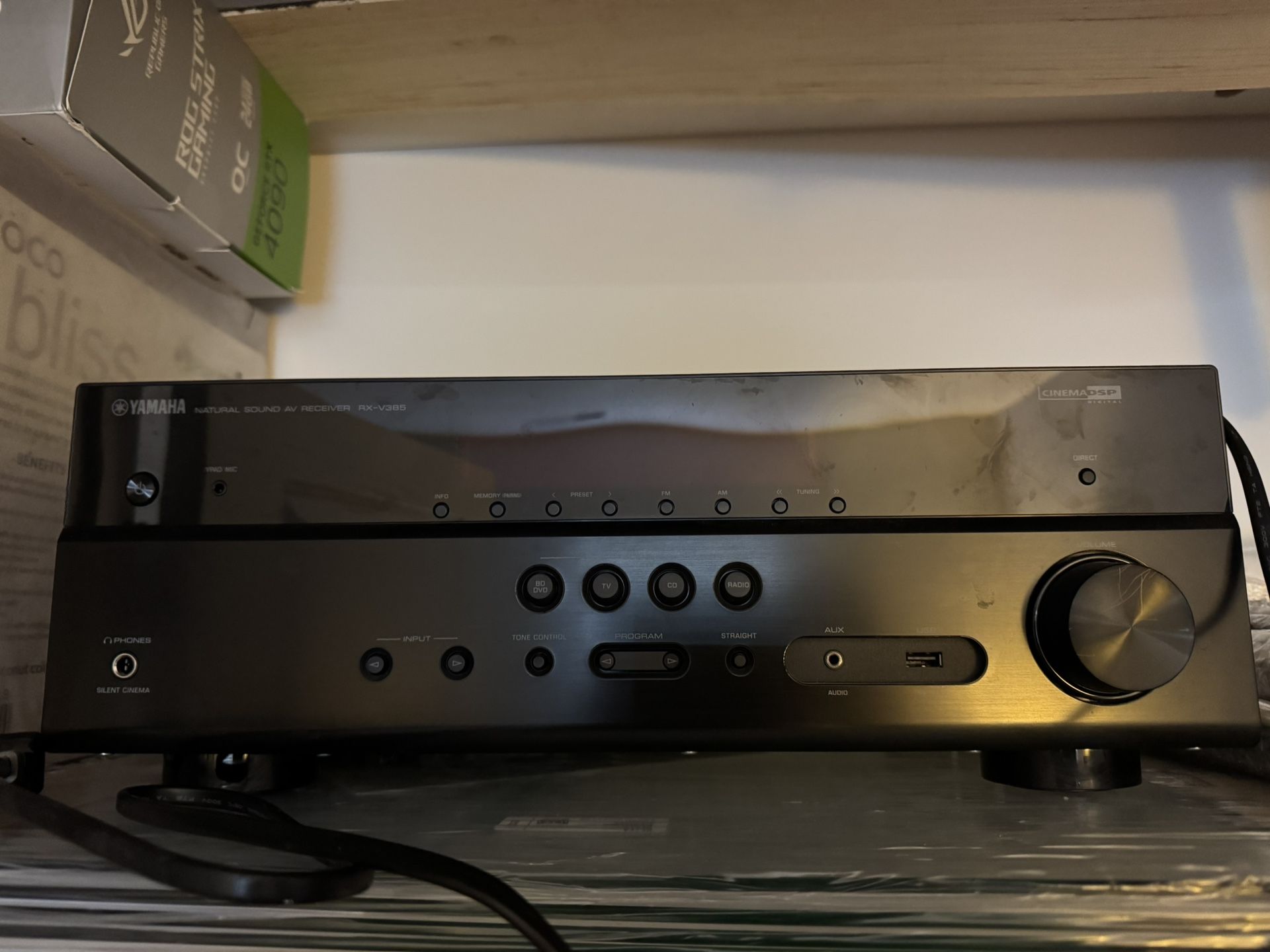 RX-V385 5.1-Channel 4K AV Receiver