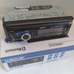 JENSEN DIGITAL MEDIA RECEIVED BLUETOOTH USB AUX NOT CD PLAYER 