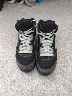 Nike Air Jordan 5s (Anthracite 7.5M)