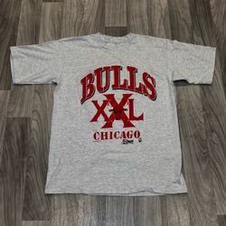 SIZE LARGE VINTAGE 90’s SALEM SPORTSWEAR CHICAGO BULLS SINGLE STITCH SHIRT