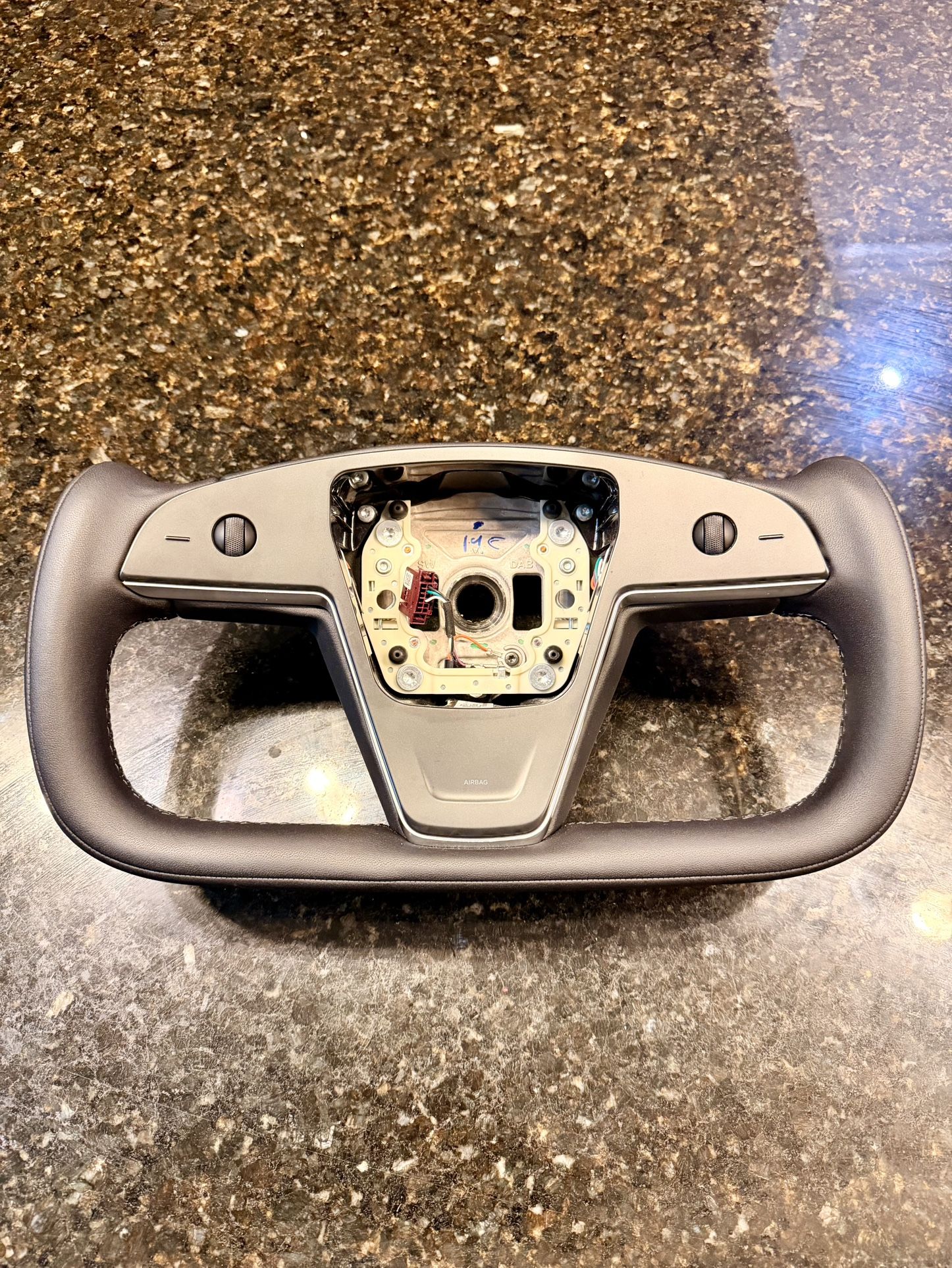 Tesla Model S X Yoke Steering Wheel