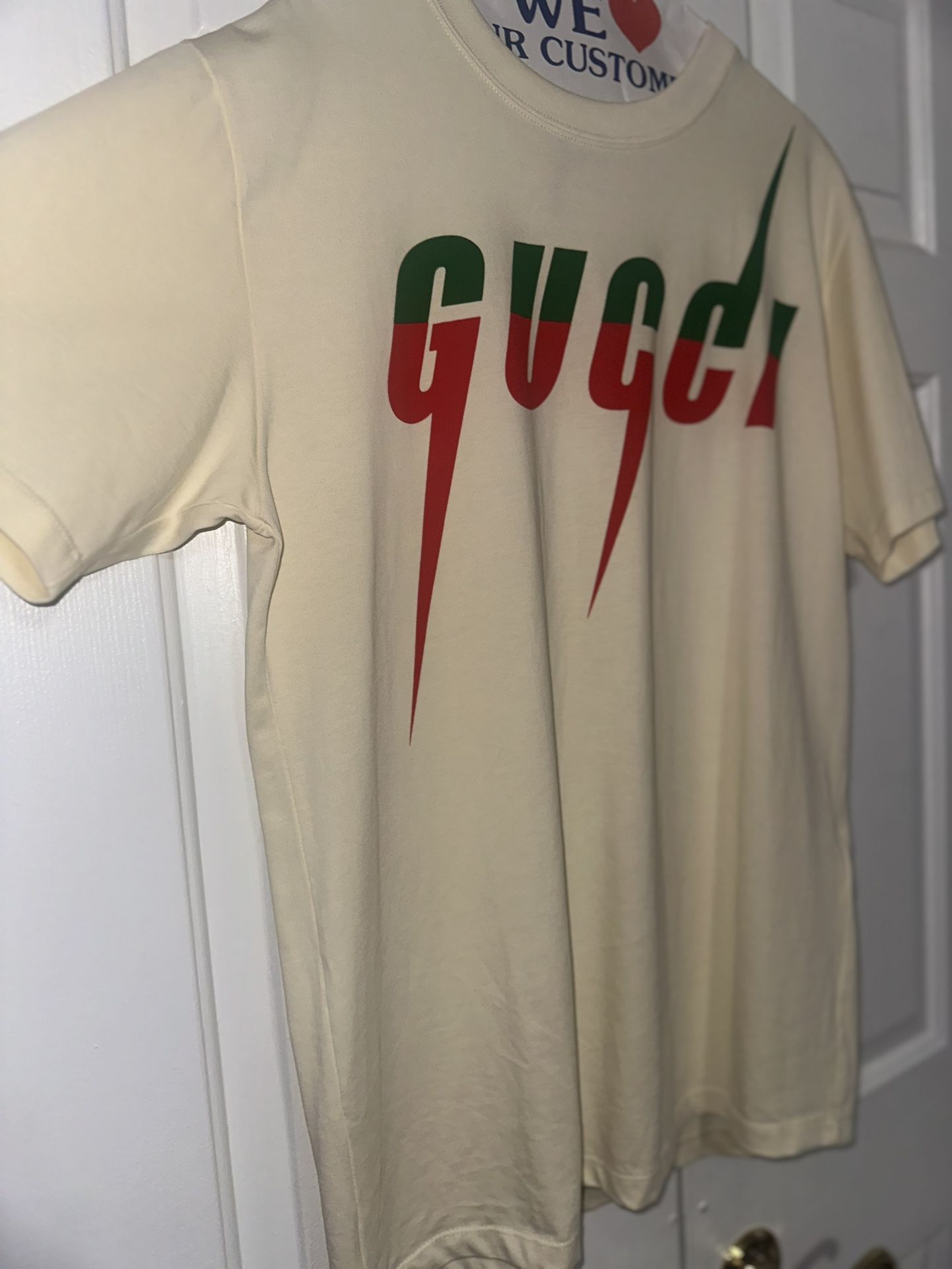 T SHIRT with GUCCI BLADE PRINT