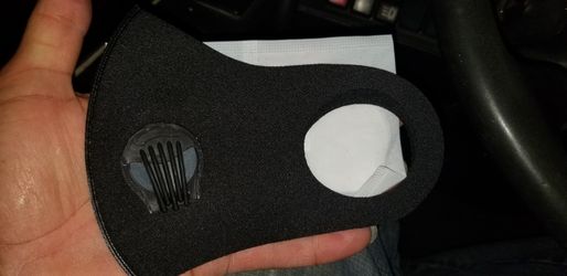 Nylon black face mask