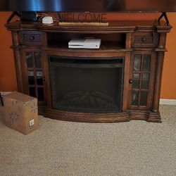 Electric Fireplace TV Stand