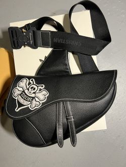 LIMITED  DIOR SHAWN STUSSY SADDLE BAG “AUTHENTIC “