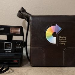 Vintage Polaroid 600 Series 640 Instant Land Camera, Made in USA
