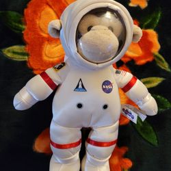 NASA - Astronaut Monkey Plush - 13 Inches - From Caliofrnia Science Center!! 