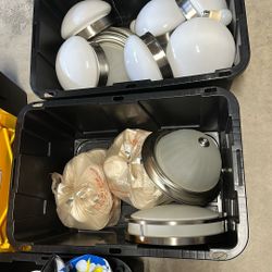 Light Fixtures And Brand New Bulbs