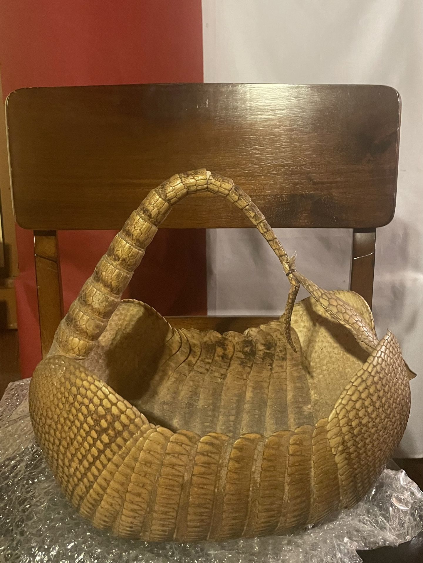 $50 -Texas Armadillo Basket