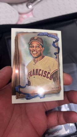 Willie Mays Relic Card