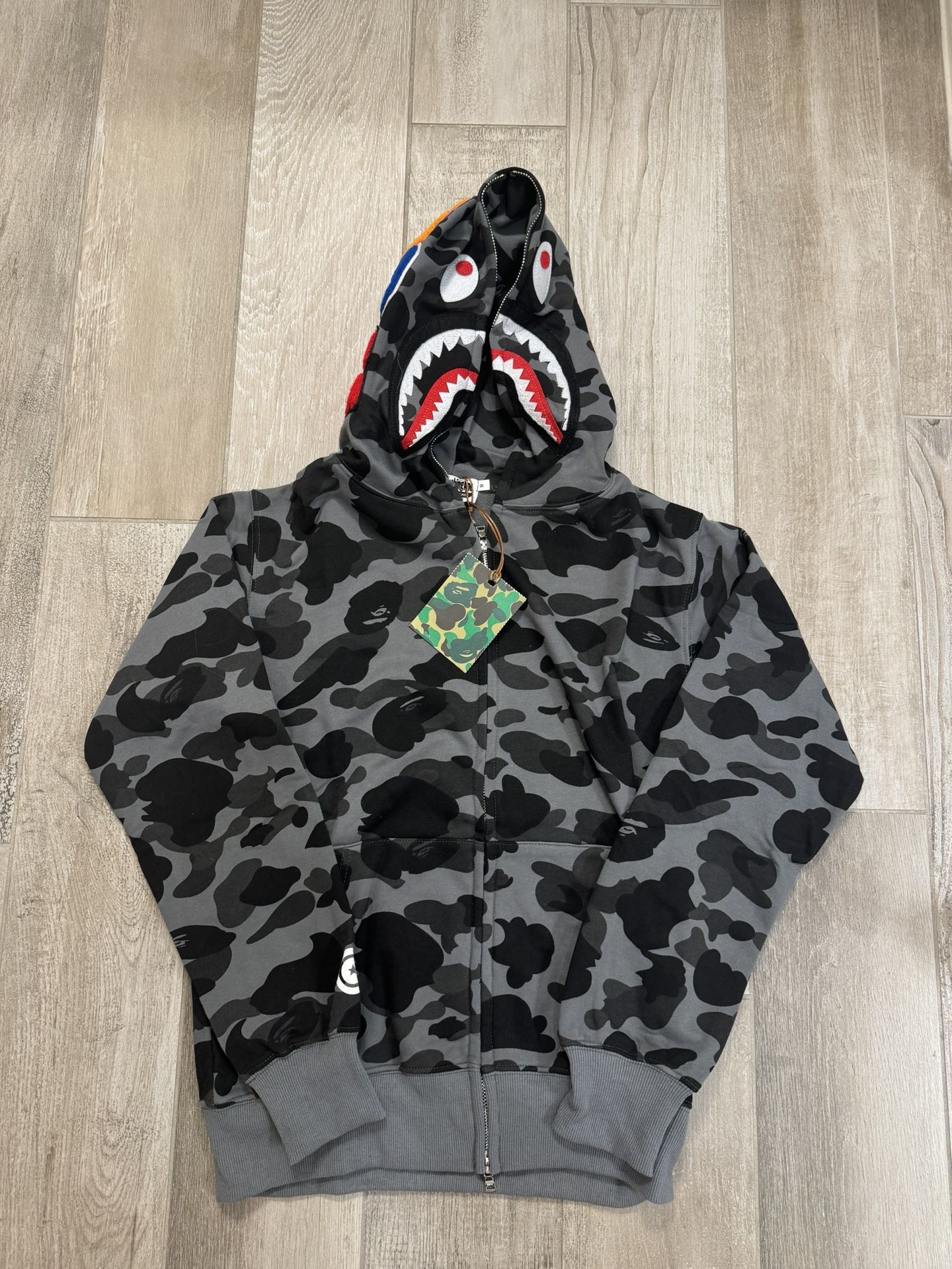 Black Bape Full Zip Size M