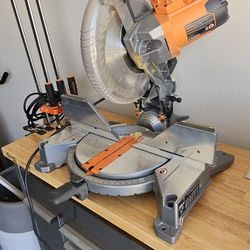 RIDGUD- 15 Amp 7.5 Inches Corded Dual Bevel Miter Saw.