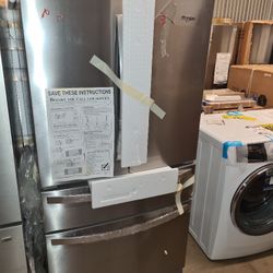 Brandl New Whirlpool 4 Door Refrigerator. 