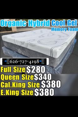 Organic Hybrid Cool Gel Mattress