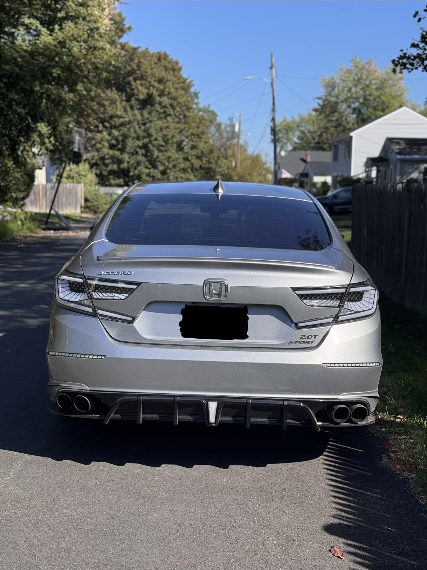 10th gen Accord V3 Tail lights, Diffuser, Bumper