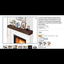Wood Mantle