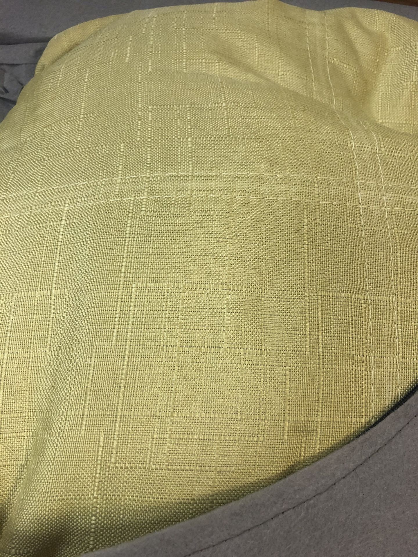 Brand New Small Yellow Sectional