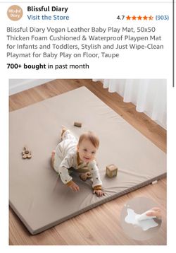 Blissful Diary Wipeable Baby Playmat