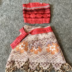 Disney Moana Costume - Size 4-6x