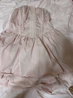Pink Coquette mini Dress