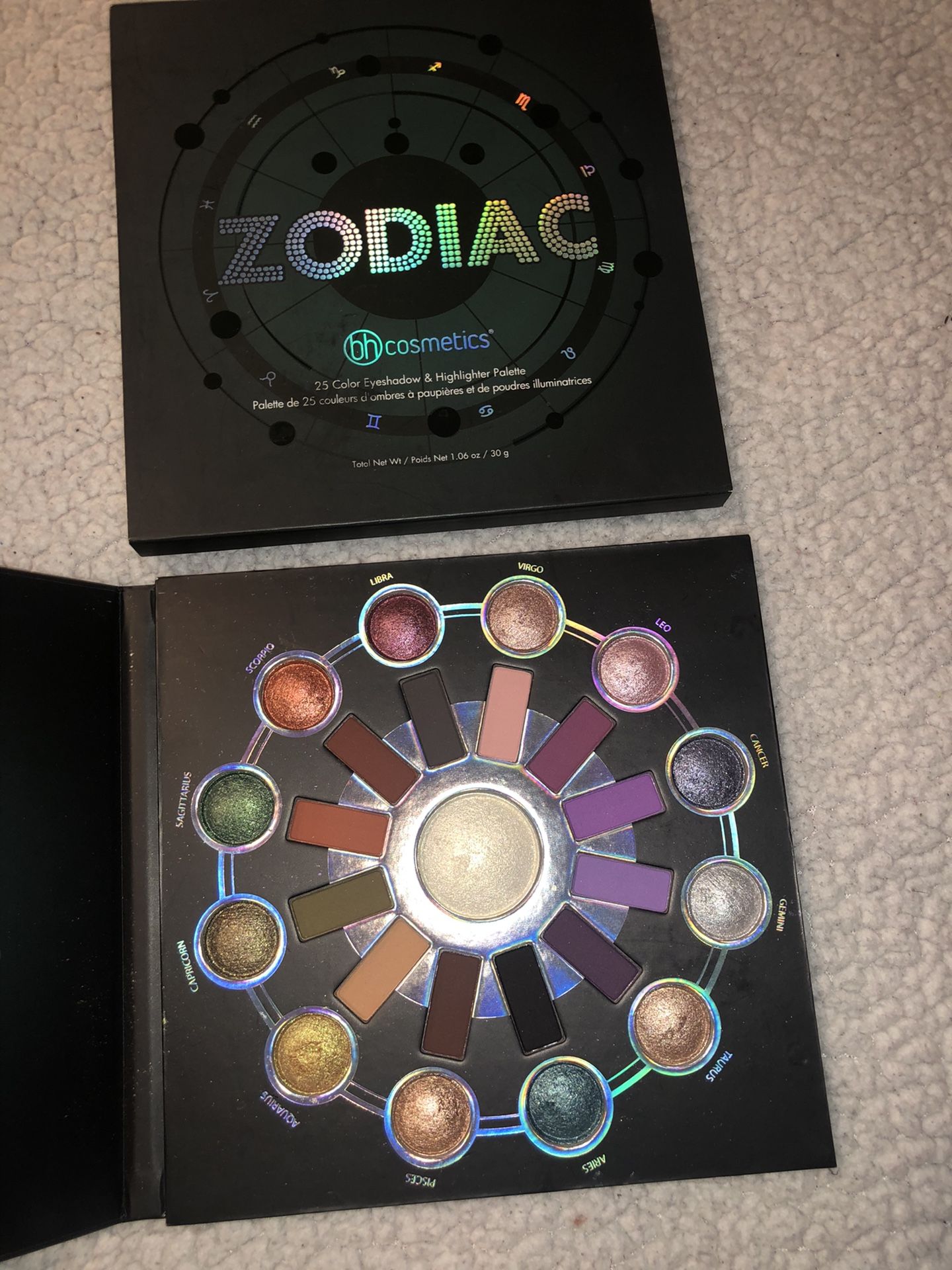 Bh cosmetics zodiac palette