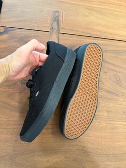 Vans Low-Top Canvas Sneakers All Black size 11