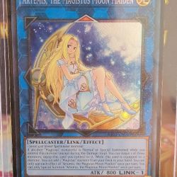 YUGIOH Artemis, the Magistus Moon Maiden RA01-EN049 Prismatic Collectors Rare