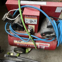 Sanborn Magna Force Portable Electric Air Compressor 