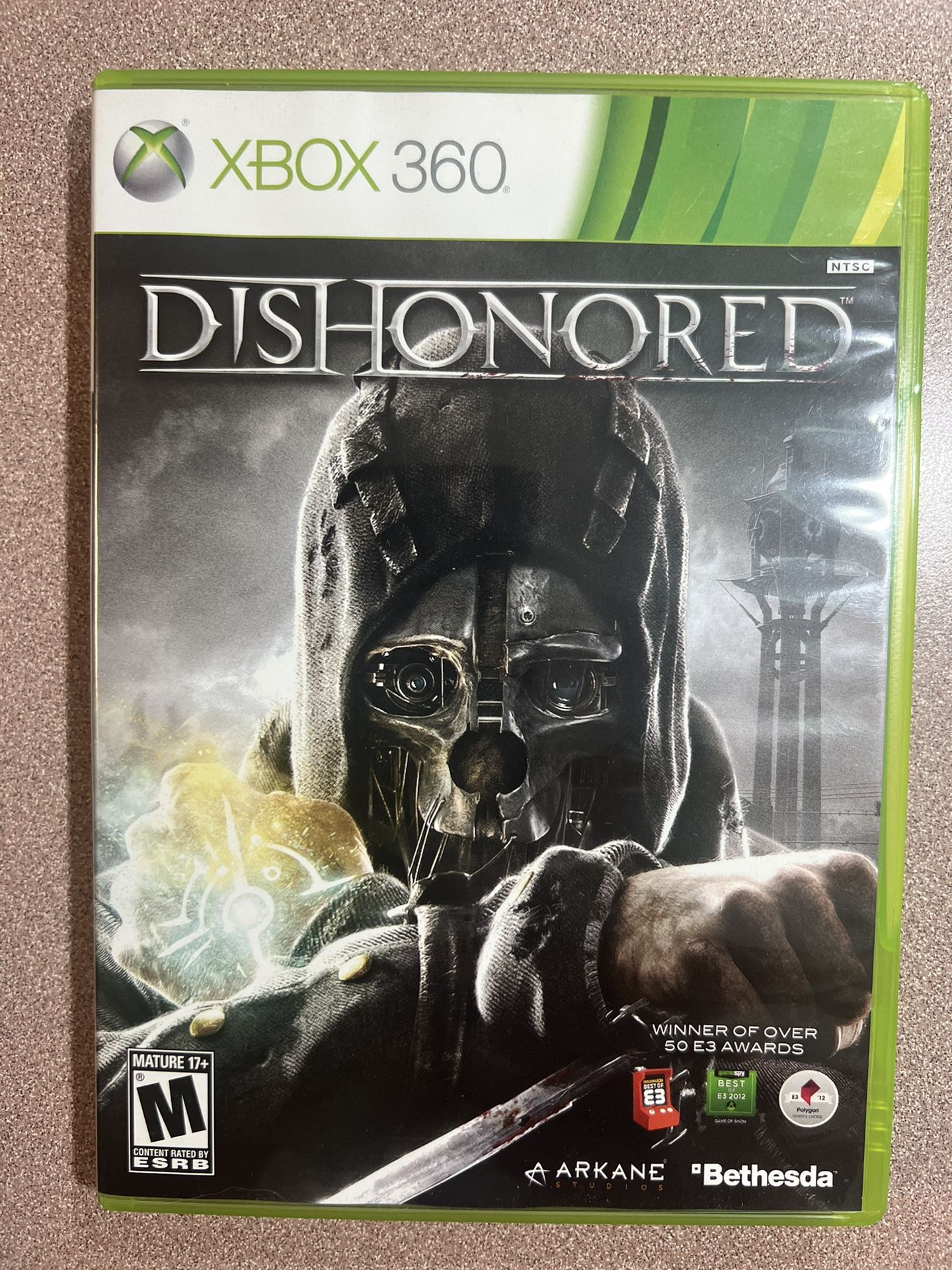 Used XBox 360 Dishonored Video Game