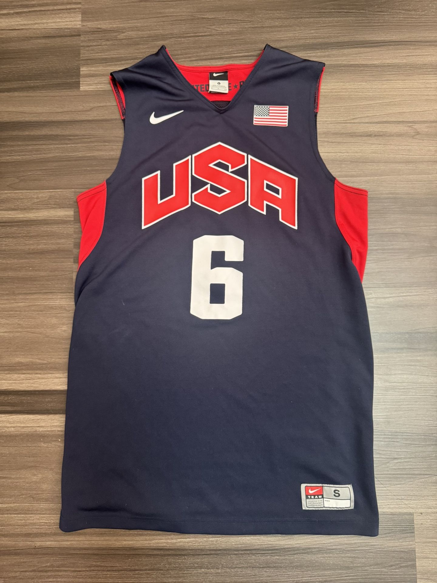 Nike Lebron James 2012 Olympic USA National Team Jersey Men’s Size Small
