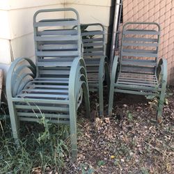 8 Chair And Table Patio Set