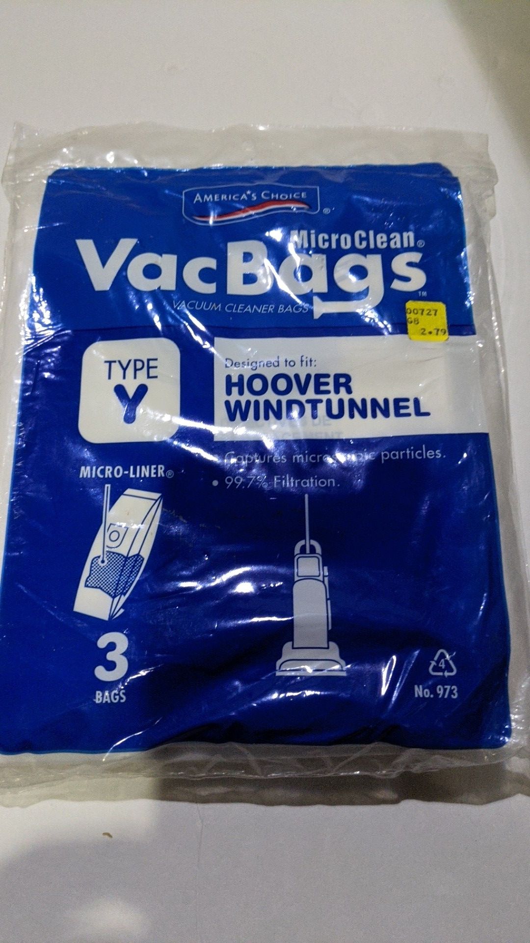 Hoover vacuum bags