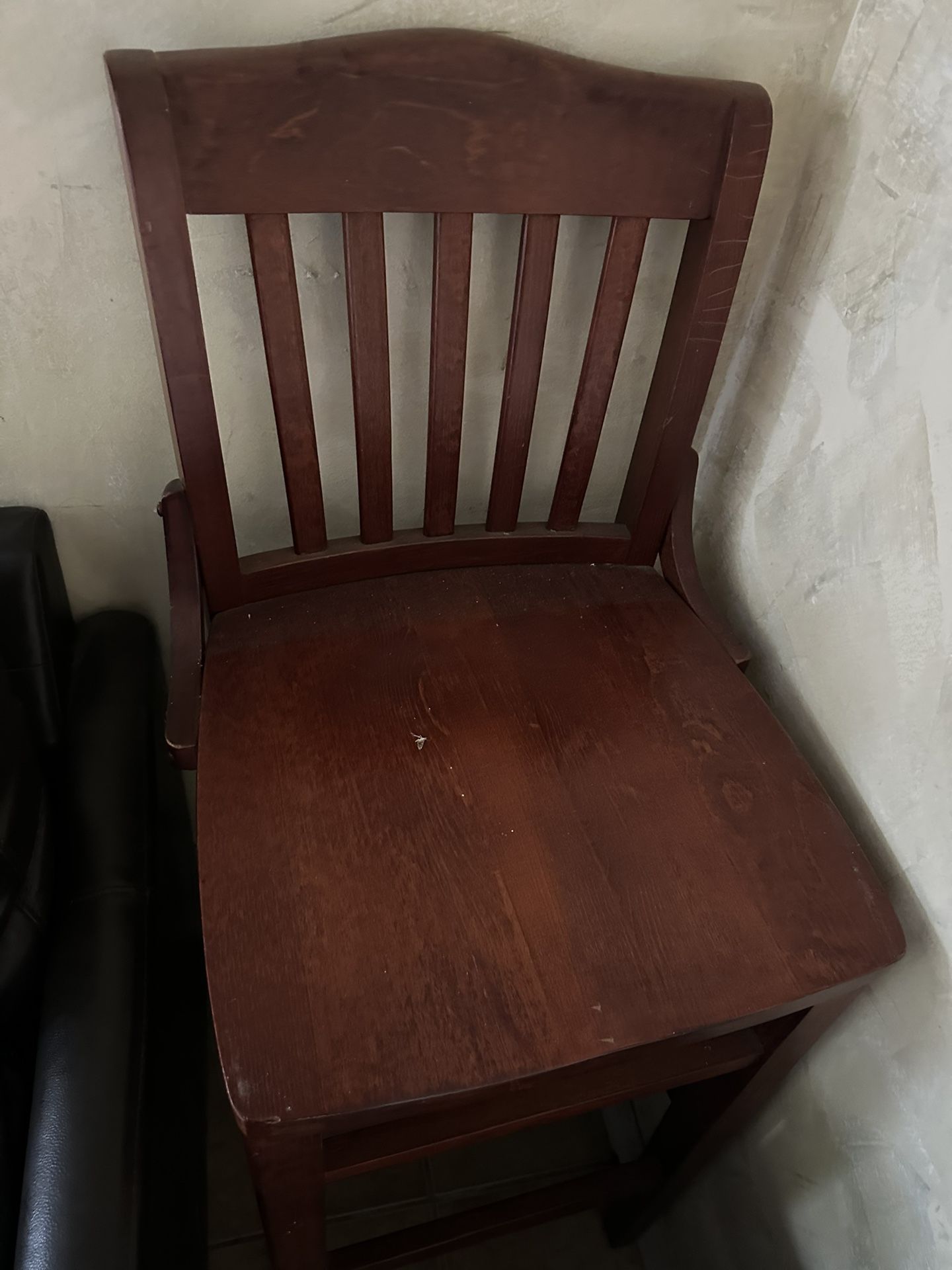 2 Wood Stools