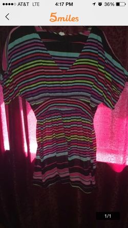 Colorful shirt/dress