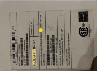 Apple MacBook Pro 16-inch Space Gray