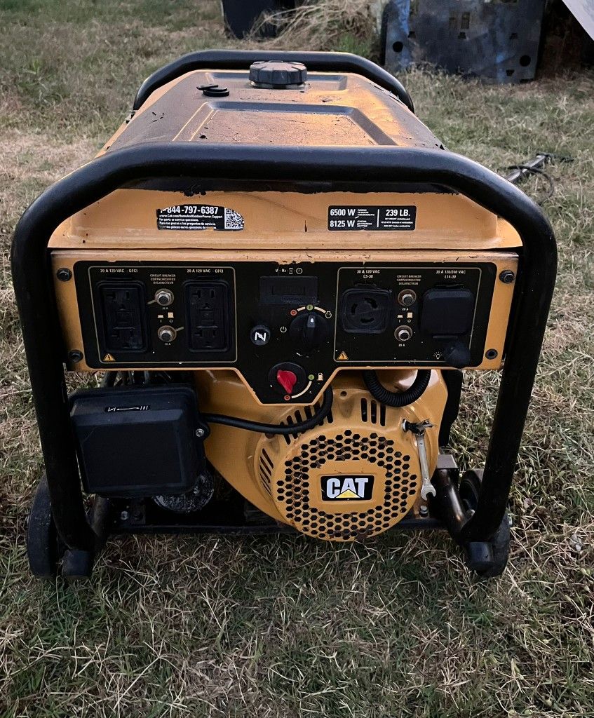 CAT HP6500 GENERATOR
120/240 Volts
