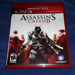(Like New) Assassin's Creed II [2] PS3 Playstation 3 game